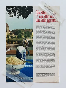 In Ulm, um Ulm MAGGI-Fridolin Singen Hohentwiel Werbung Reklame Rezepte Vintage - Bild 1 von 4