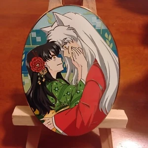 Inuyasha Kagome Anime Manga Paar harte Emaille Pin LE ausverkauft Shoujo Shojo  - Bild 1 von 4