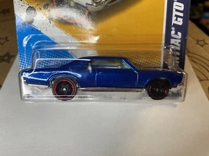 Hot Wheels  ERROR  '67 PONTIAC GTO Blue - No Tempo Error  Hotwheels - Picture 1 of 3