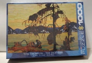 Tom Thomson - Il puzzle Jack Pine/EuroGraphics 1000 pezzi sigillato NUOVO - Foto 1 di 5
