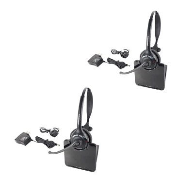 Plantronics CS500XD Mono Headset Wideband Charging Base Accessories Lot(2) E6O86 - Image 1 of 4