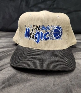 Gorra de pana Orlando Magic Universal Pro Star Gorra Sombrero De Colección Años 90 NBA Rara - Imagen 1 de 12
