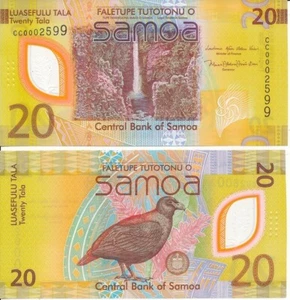 Samoa - 20 Tala 2023 ( 2024 ) UNC Polymer Lemberg-Zp - Picture 1 of 1