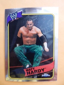 Tarjeta de lucha libre Topps Heritage III 2008 cromada WWE #53 Matt Hardy - Imagen 1 de 2