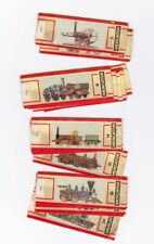 24 cigar bands Mercator - VDE The History Of Railways - Trains Set I  iss 1974