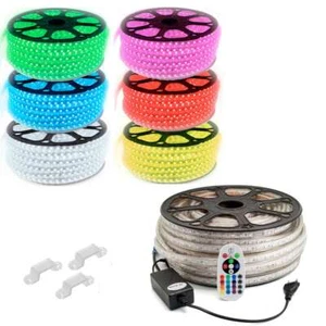 230v LED Band Strip Streifen RGB oder einfarbig für innen und Außen IP65 - Bild 1 von 53