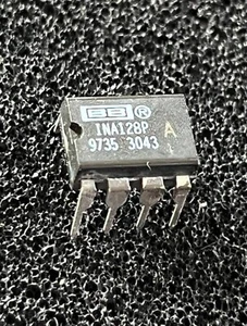ORIGINAL BB  INA128P  8 PIN DIL PRECISION AMP  I.C.  x1  UK STOCK       fba39.44 - Picture 1 of 1
