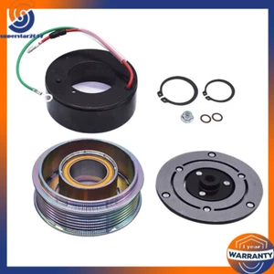 For 2007-2009 Honda Civic A/C AC Compressor Clutch KIT Plate Bearing Coil Pulley - Picture 1 of 17