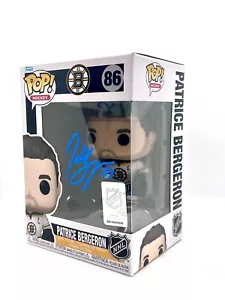 Patrice Bergeron Boston Bruins Signed Funko Pop Captain - Picture 1 of 1