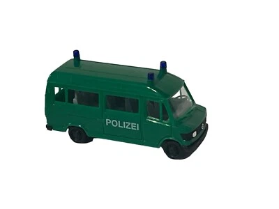 Wiking Brekina 塑料汽车柏林德国微型迷你警察 Polizei Benz Van — 第 1/3 张图片