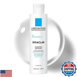 La Roche-Posay Effaclar Clarifying Solution Acne Toner with Salicylic Acid an - Picture 1 of 5