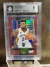 2016-17 Select Prizm MAROON BUDDY HIELD Rookie RC 1 BGS 9 10 center /175 