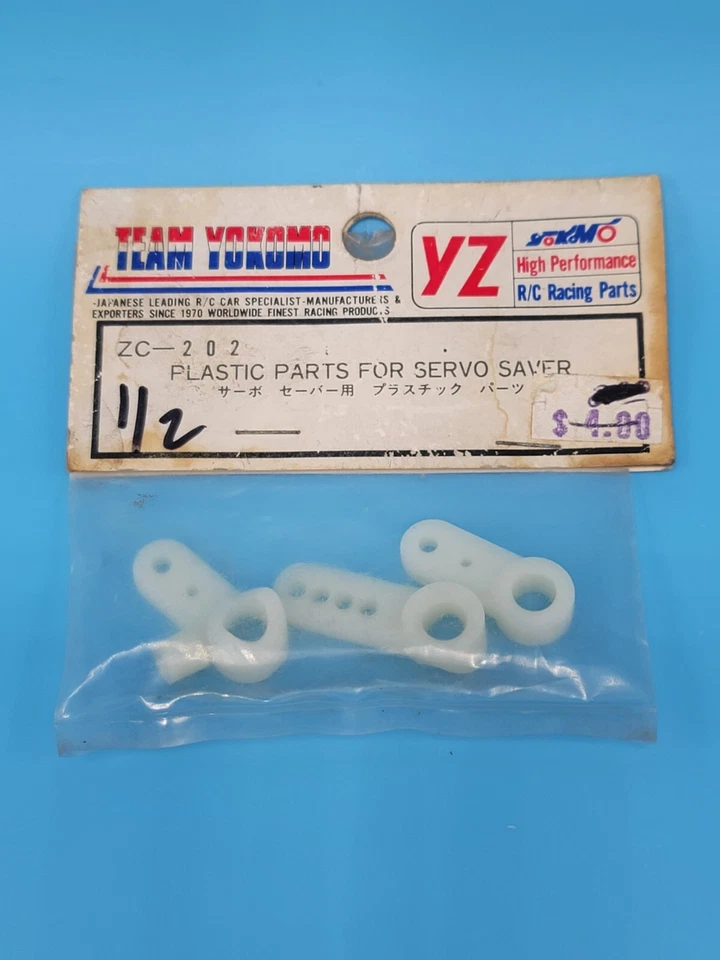 De colección Yokomo ZC-202 Servo Ahorrador 870C YZ10 Funciona Manivela de Campana Dirección Masami RC Foto 1 de 1