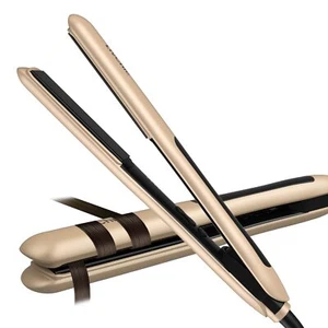 2-in-1 Ceramic Tourmaline Flat Iron Hair Straightener & Curler Up to 450°F - Picture 1 of 7