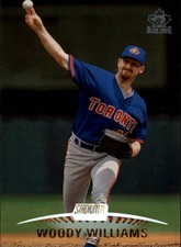 1999 Stadium Club Toronto Blue Jays Baseball Card #94 Woody Williams