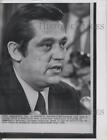 1970 Press Photo Oklahoma Senator Fred R. Harris At News Conference. - Rsg70025