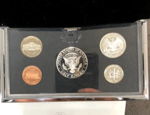 US Mint 1998 Premier Silver Proof Set Box & Coa - Picture 1 of 6