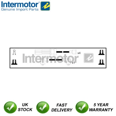 Intermotor HT Ignition Leads Fits Volvo 240 1986-1993 2.3 73957SJ - Image 1 of 2