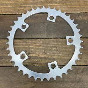 Vintage Sugino 39t Chainring 39 Tooth 110 BCD Sprocket BMX Road Alloy Silver F3 - Picture 1 of 7