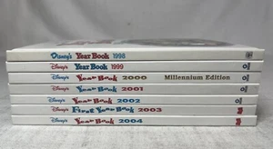Disney Year Book 1998-2004 Vintage Book Set Mickey - Picture 1 of 20
