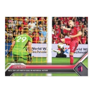 2023 Topps Now MLS 209 JOAO GLAUSS ST LOUIS CITY FC