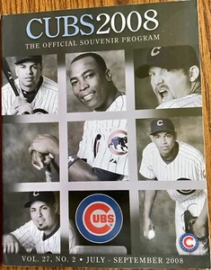 Chicago Cubs 2008 Official Program. Vol. 27 #2 July-September - Picture 1 of 1