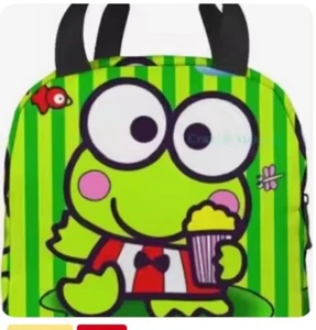 💚Cute Kerokero Keroppi Lunch Box Lunch Reusable Food Bag Lunch Containers Bags - Picture 1 of 2