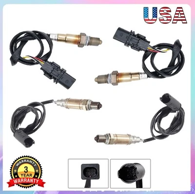 For 2006 2007 2008 2009 2010 BMW M5 5.0L V10 4pcs Oxygen Sensor Up+down 234-5140 - Image 1 of 4