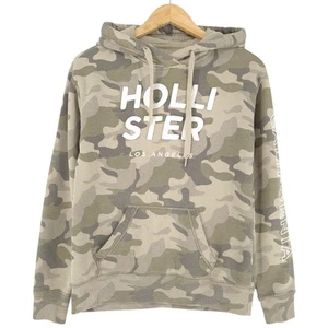 Sudadera Con Capucha Hollister Para Mujeres Multicolor Camuflaje Lu3 Talla XS - Imagen 1 de 9