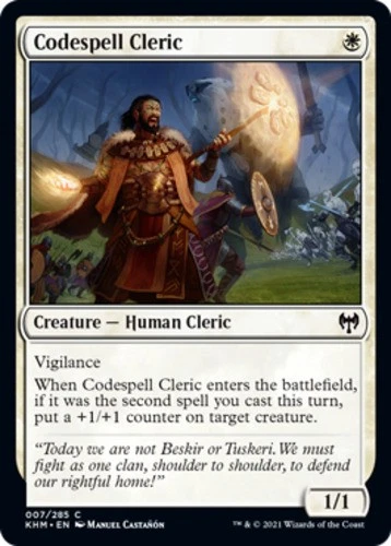 x1 Codespell Cleric - Kaldheim - NM - MTG - Image 1 of 1