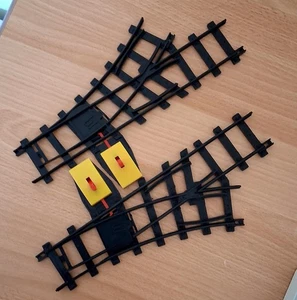 Pair of Faller Playtrain Points 1 Left & 1 Right hand. Used - Picture 1 of 5