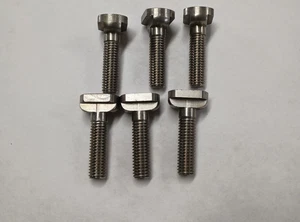 Gibilterra Bulloni a T in Acciaio Inox 1/2-13 x 2 ST per Slot 1/2" confezione da 6 pz - Foto 1 di 7