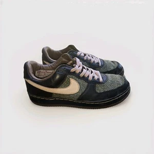 Nike Vintage Herren 9,5 US Hergestellt in 2005 Air Force 1 Niedrig Insideout Harris Tweed    - Bild 1 von 16