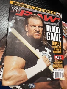 WWE WWF RAW Magazin November 2005 - Triple H HHH Cover Ashley Massaro Poster - Bild 1 von 5