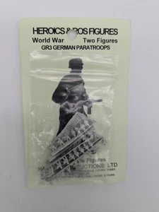 Heroics & Ros WW2 GR3 Paracadutisti Tedeschi 1/300th Navwar Nuovo SPEDIZIONE GRATUITA - Foto 1 di 2