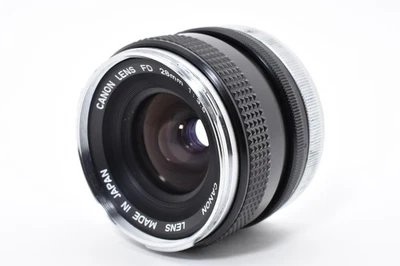 [Casi COMO NUEVO] Lente gran angular MF Canon FD 28 mm f3,5 de JAPÓN P Foto 1 de 4