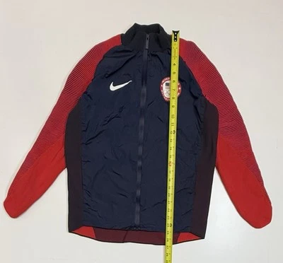 Chaqueta NikeLab Team USA Olympic Tech para mujer etiqueta blanca mediana hecha en Italia Foto 1 de 4