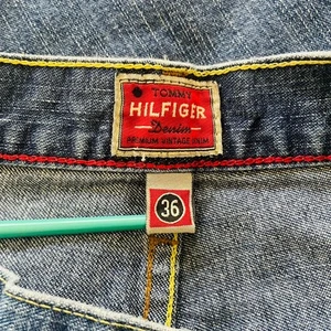 Tommy Hilfiger Red Label Vintage Freedom Fit Shorts Herren 36 Blau Denim - Bild 1 von 9