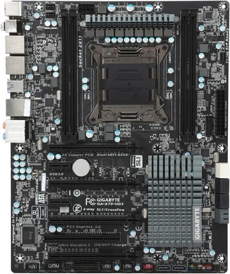 GIGABYTE GA-X79-UD3 LGA 2011 Intel X79 ATX DDR3 Motherboar Tested - Image 1 of 3