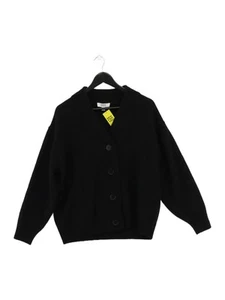 COS Women's Cardigan XS Black 100% Wool V-Neck Cardigan - Picture 1 of 6