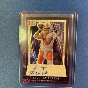 PRO SET METAL NICO IAMALEAVA BLACK AND BLUE AUTO /6 - Picture 1 of 2