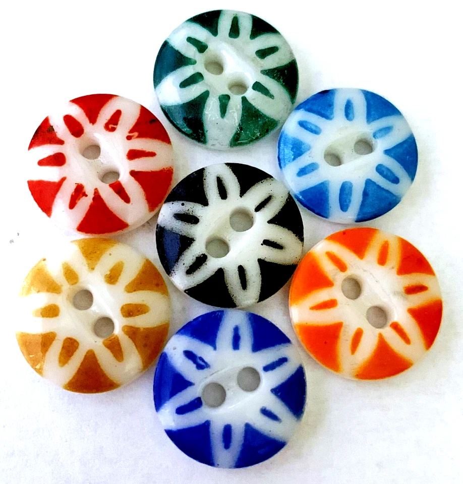 Botones antiguos de plantilla de China Foto 1 de 1