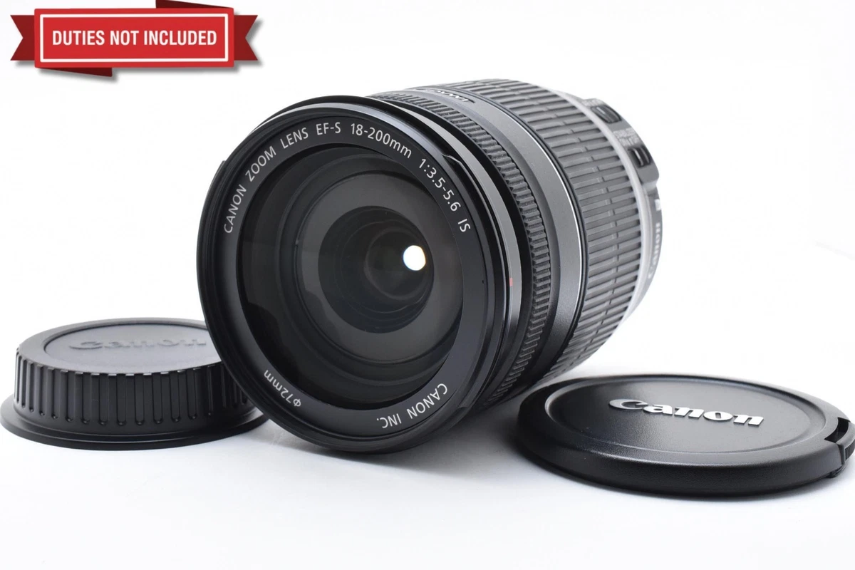 Canon EF-S 18-200mm Focal Camera Lenses for sale | eBay