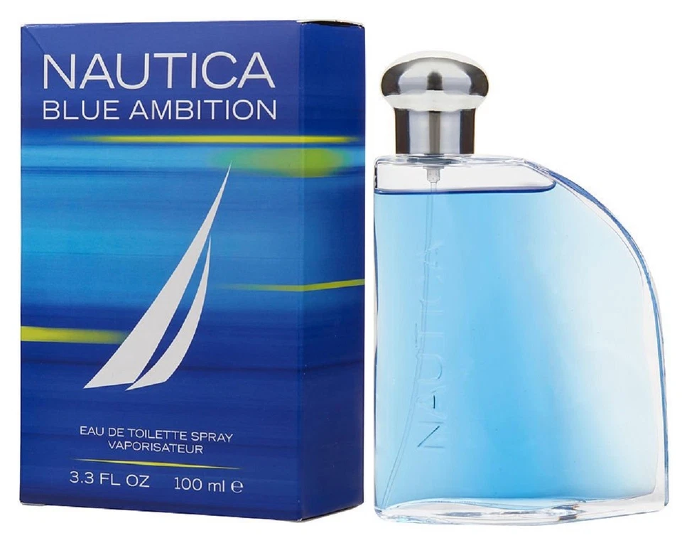 NAUTICA BLUE AMBITION * Nautica 3,4 унц / 100 мл туалетная вода мужской одеколон - Изображение 1 из 1