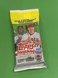 2019 Topps Series 2 MLB Baseball One (1) Value Pack - ungeöffnet - Bild 1 von 2