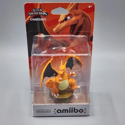 Figura Amiibo Nintendo Charizard Super Smash Bros Nueva Sellada de Fábrica Foto 1 de 4