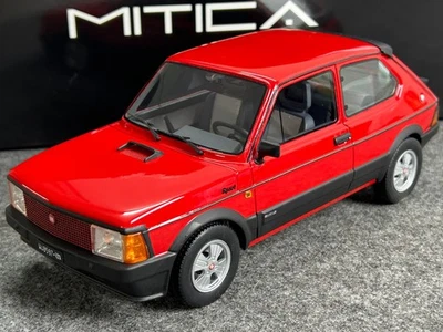 MITICA 1/18 FIAT Sport 5 Speed Red Resin Car Model - Image 1 of 4