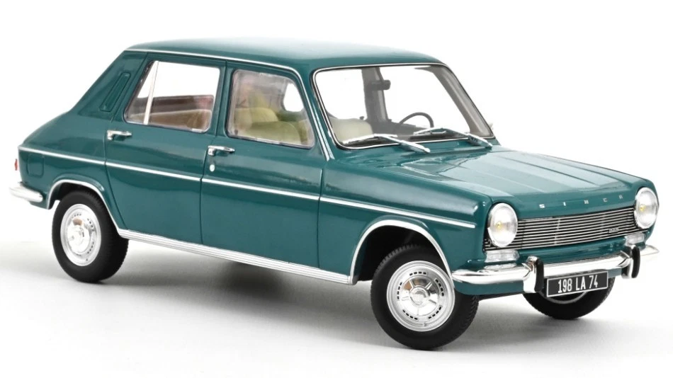 NOREV NV185754 SIMCA 1100 GLS 1968 BORODINE GREEN 1:18 Modellino - Immagine 1 di 1