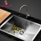 Cefito Kitchen Sink Basin Stainless Steel Under/top/flush Mount Bowl 510x450mm