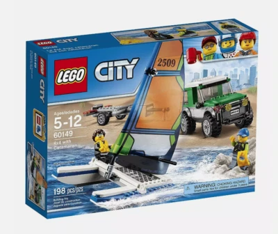 LEGO CITY: 4x4 with Catamaran (60149) retired/sealed - Image 1 of 2